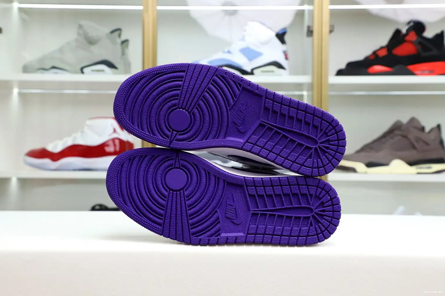 Court Kimikick Air Purple 1 High OG Jordan 0814
